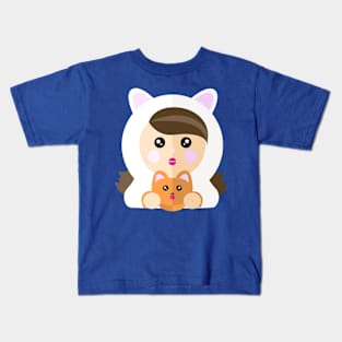 I’m a ladycat Kids T-Shirt